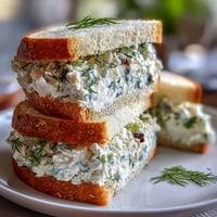 Classic Kentucky Derby Benedictine Tea Sandwiches with creamy cucumber spread on fresh white bread.